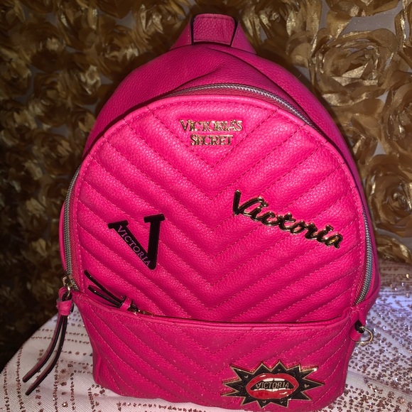 victoria secret mini backpack keychain